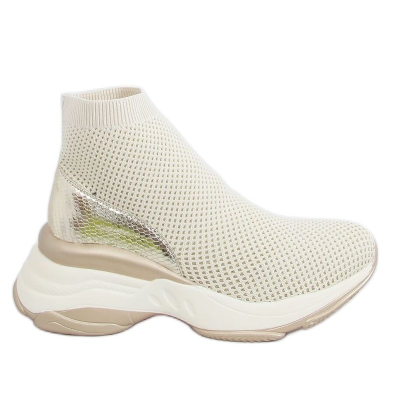 Gold HQ209 Golden socks sports shoes