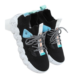 Black NB387 Black high-soled sports shoes Black NB387 Black high-soled sports shoes