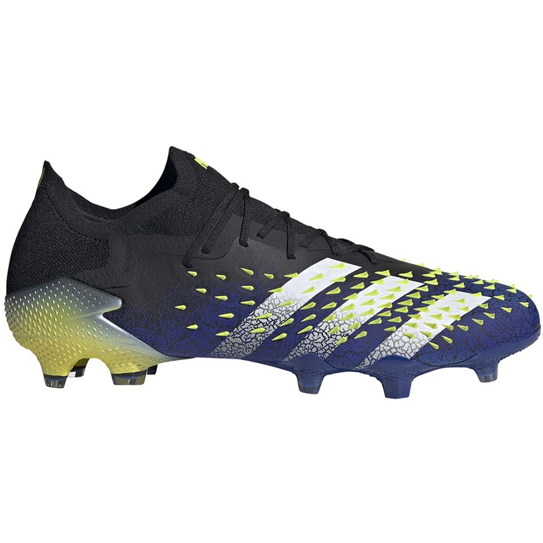 Football boots adidas Predator Freak.1 L Fg black-blue-green FY0745