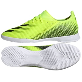 Adidas X Ghosted.3 In M FW6937 football boots white, yellow neon green
