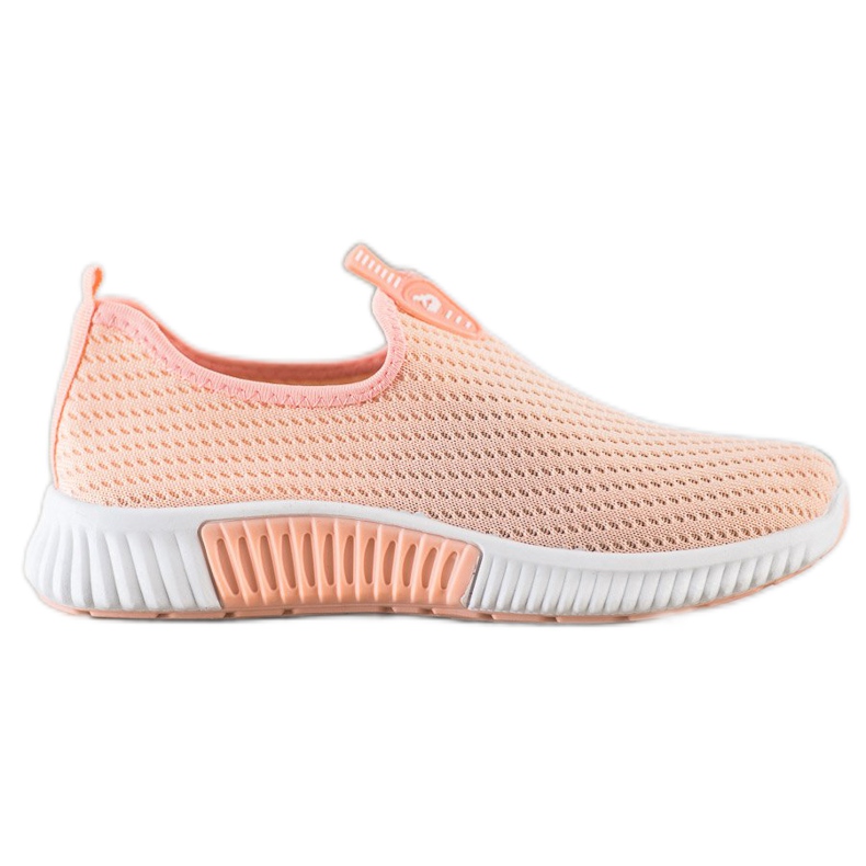 SHELOVET Comfortable Textile Sneakers orange