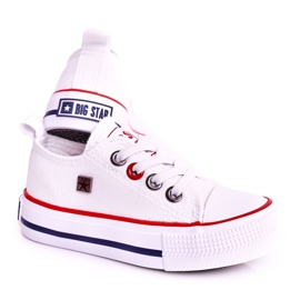 Children's Classic Low Sneakers Big Star HH374089 White Children's Classic Low Sneakers Big Star HH374089 White