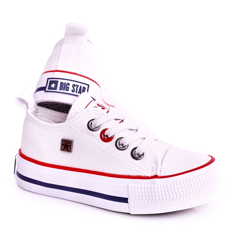 Children's Classic Low Sneakers Big Star HH374089 White