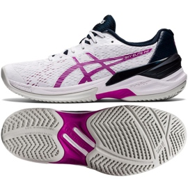 Asics Sky Elite Ff W 1052A024-103 volleyball shoes multicolored white Asics Sky Elite Ff W 1052A024-103 volleyball shoes multicolored white