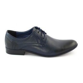TAPI Men's elegant shoes 4536 navy blue