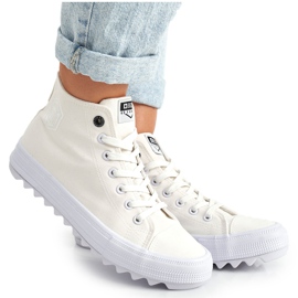 Women's High Sneakers Big Star FF274241 White Women's High Sneakers Big Star FF274241 White