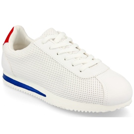 PS1 Women's sports shoes Sneakers White Nova red navy blue PS1 Women's sports shoes Sneakers White Nova red navy blue