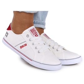 Women's sneakers Big Star DD274892 White-Red Women's sneakers Big Star DD274892 White-Red
