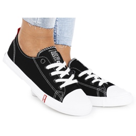 Women's Sneakers Big Star FF274085 Black and Red