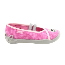 Befado children's shoes 116X290 pink silver grey
