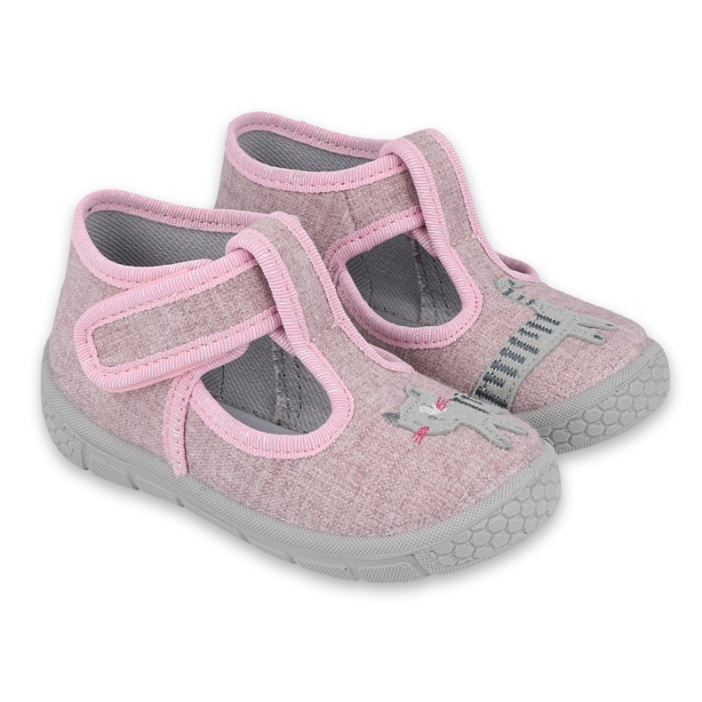 Befado children's shoes 531P084 pink grey
