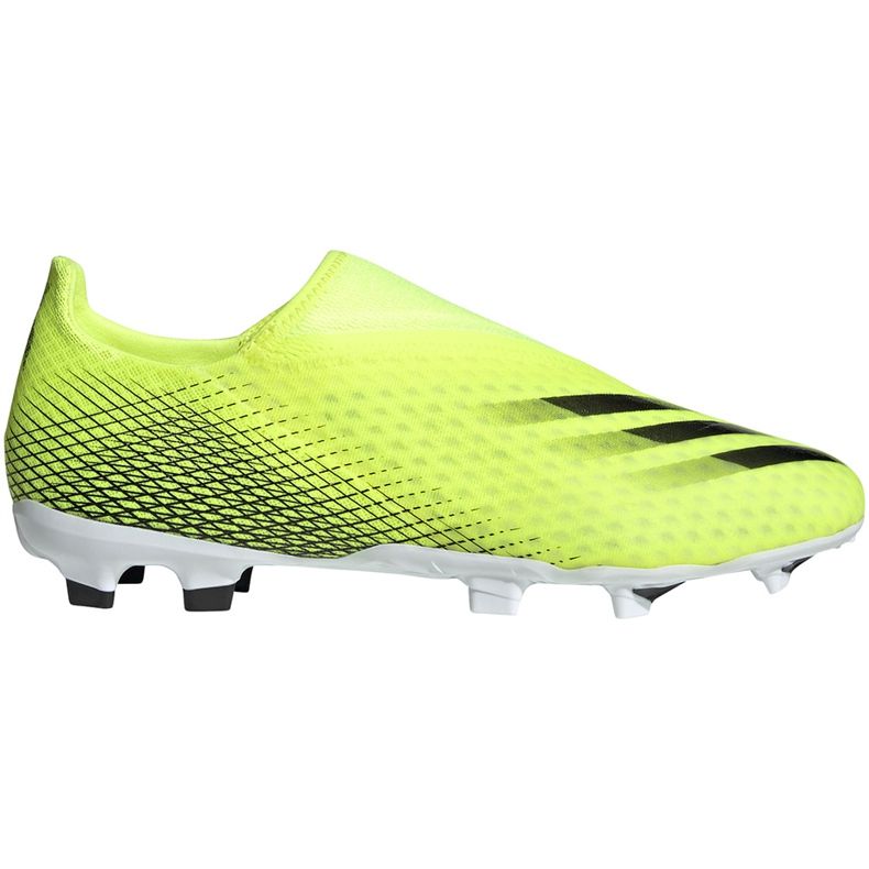 Adidas X Ghosted.3 Ll Fg soccer shoes yellow-black FW6969 Adidas X Ghosted.3 Ll Fg soccer shoes yellow-black FW6969