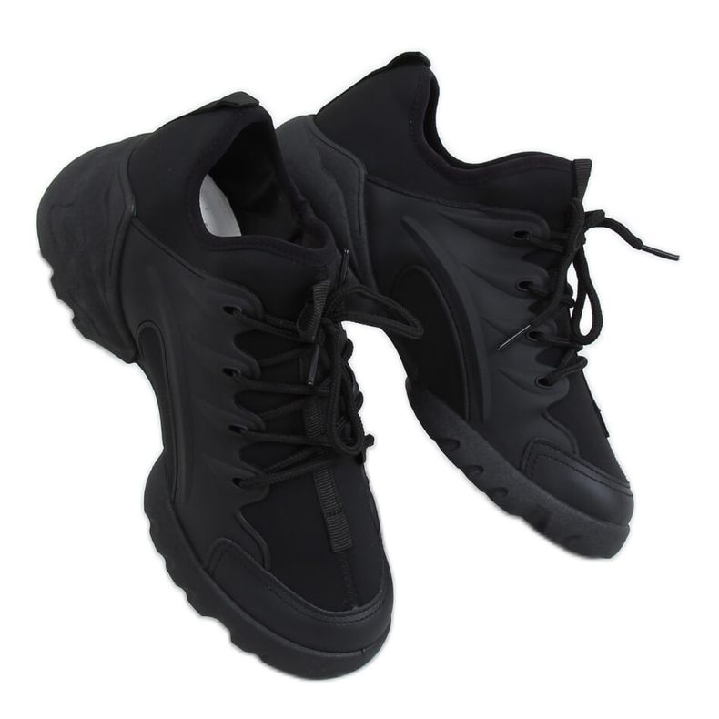 Black LA126P Black sports shoes