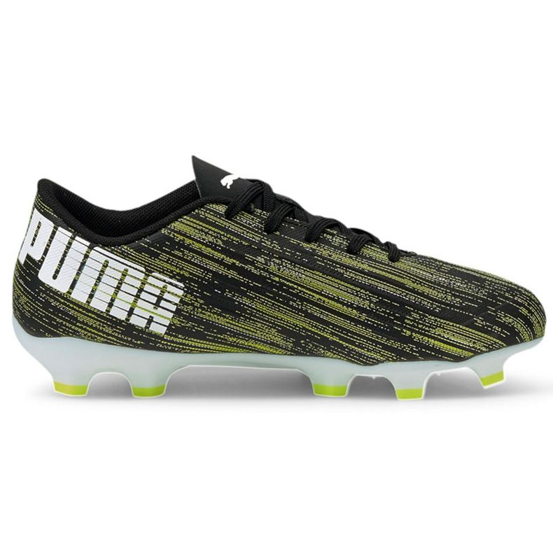 Football shoes Puma Ultra 4.2 Fg Ag Junior black-green 106364 04 black / green