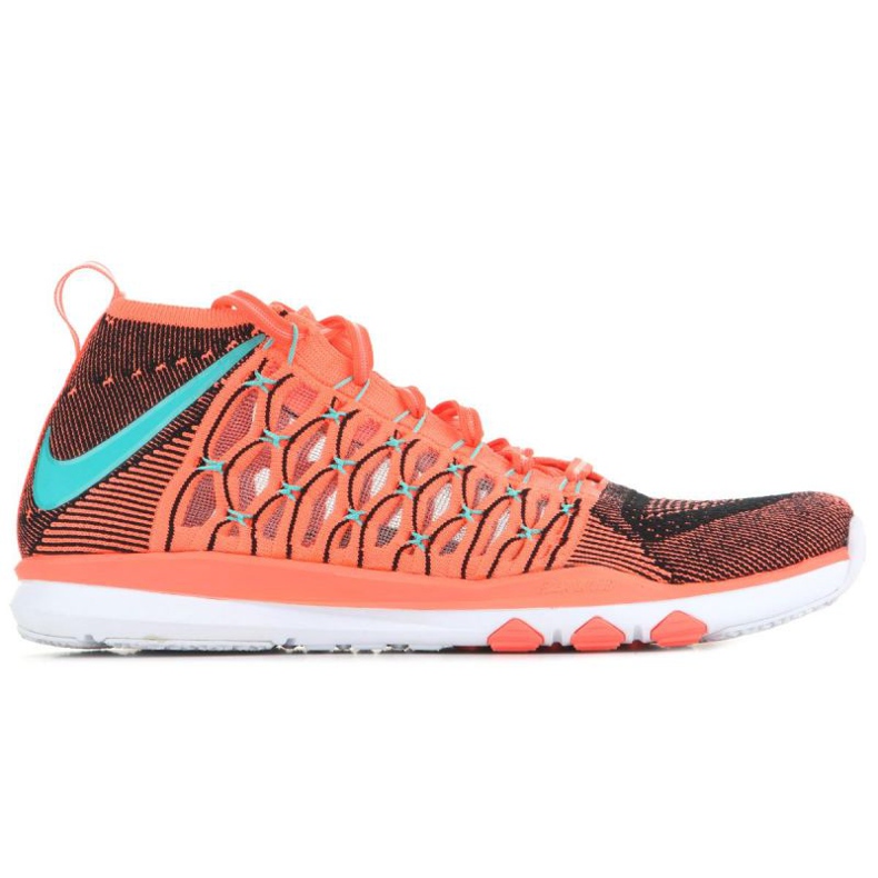 Nike Train Ultrafast Flyknit M 843694-863 shoe orange multicolored