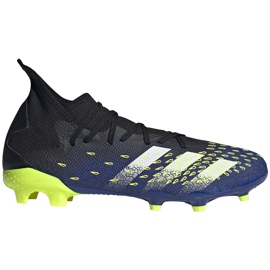 Football boots adidas Predator Freak.3 Fg black and blue FY0610 Football boots adidas Predator Freak.3 Fg black and blue FY0610