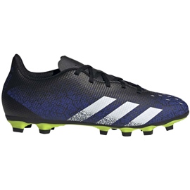 Football boots adidas Predator Freak.4 FxG navy blue-black FY0625 black, navy blue