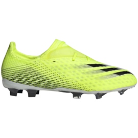 Adidas X Ghosted.2 Fg football boots yellow-black FW6958 yellow, black Adidas X Ghosted.2 Fg football boots yellow-black FW6958 yellow, black