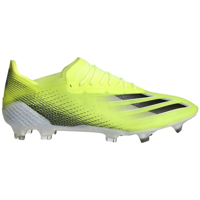 Adidas X Ghosted.1 Fg football boots yellow-black FW6898 yellow, black
