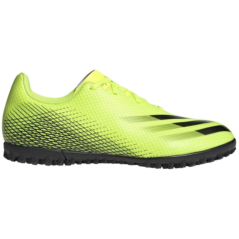 Adidas X Ghosted.4 Tf soccer shoes yellow-black FW6917