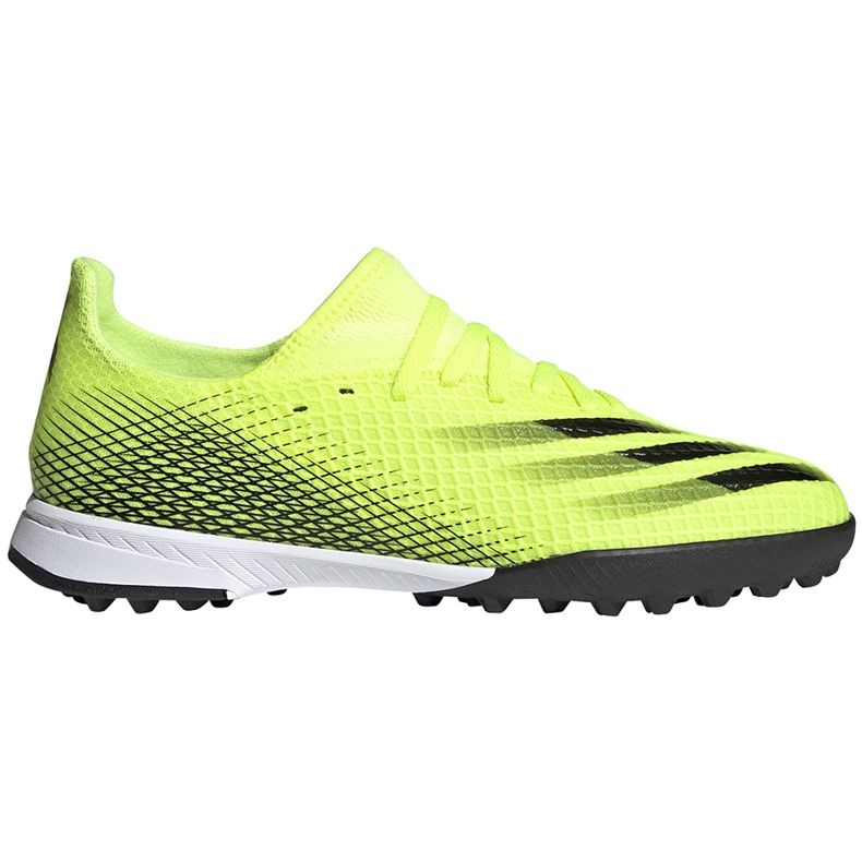 Adidas X Ghosted.3 Tf Junior football boots yellow-black FW6926 Adidas X Ghosted.3 Tf Junior football boots yellow-black FW6926
