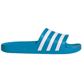 Adidas Adilette Aqua blue slippers FY8047 white Adidas Adilette Aqua blue slippers FY8047 white