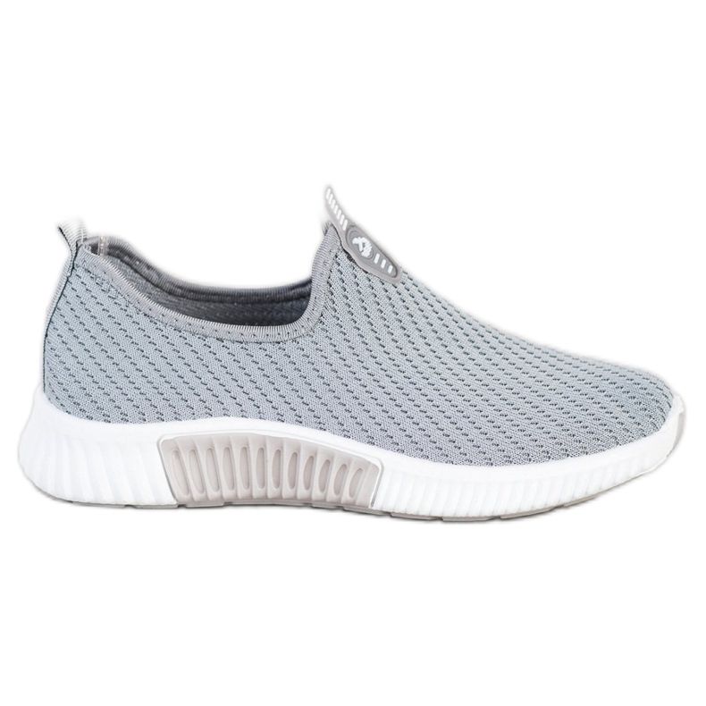 SHELOVET Comfortable Textile Sneakers grey