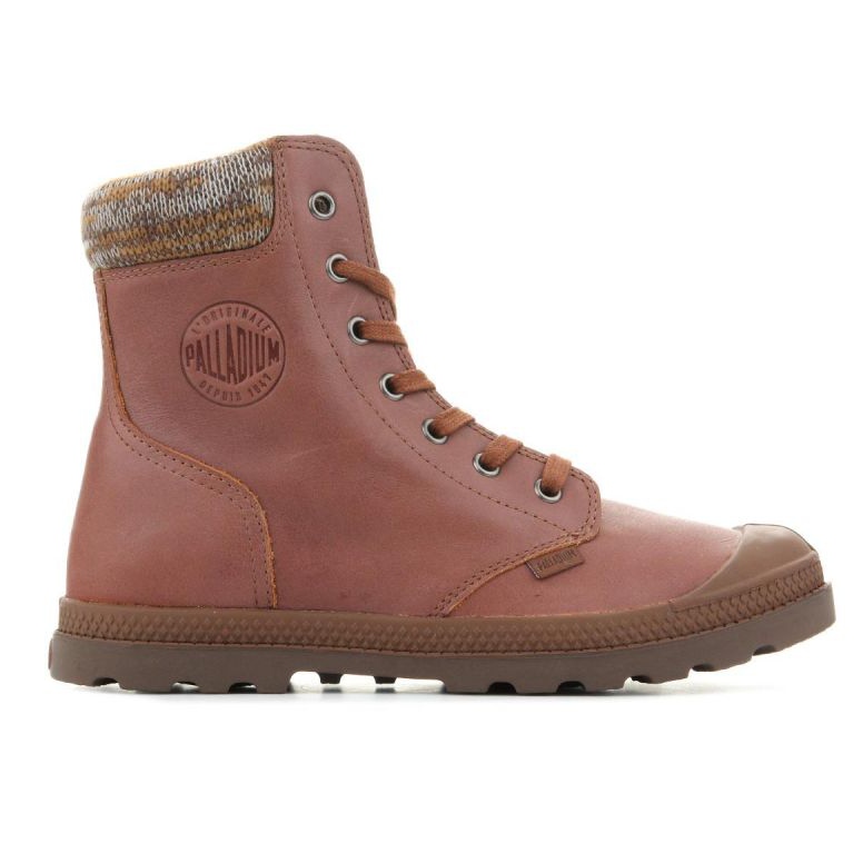 Palladium Pampa Knit M 95172-733-M shoes brown