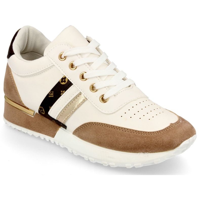 Women's sports shoes Sneakers White-Khaki Lifestyle