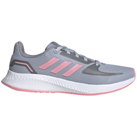 Adidas Runfalcon 2.0 K children's shoes gray-pink FY9497 grey Adidas Runfalcon 2.0 K children's shoes gray-pink FY9497 grey