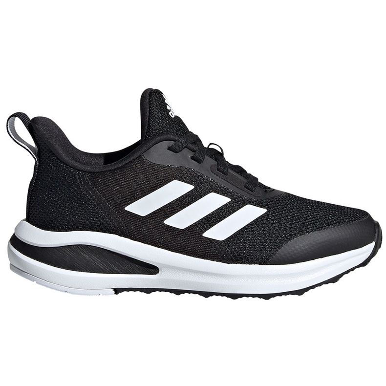 Adidas FortaRun K children's shoes black and white FW3719