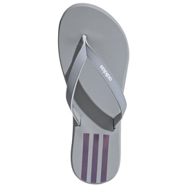 Adidas Eezay Flip Flop women's slippers gray-pink FY8110 grey Adidas Eezay Flip Flop women's slippers gray-pink FY8110 grey