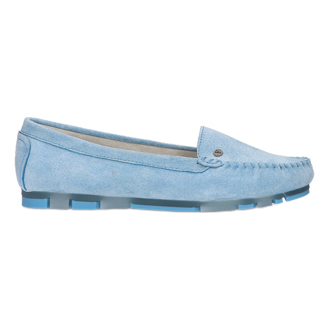 Women's leather loafers Filippo DP2037 / 22 blue Women's leather loafers Filippo DP2037 / 22 blue