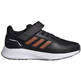 Shoes adidas Runfalcon 2.0 Jr FZ0116 black Shoes adidas Runfalcon 2.0 Jr FZ0116 black