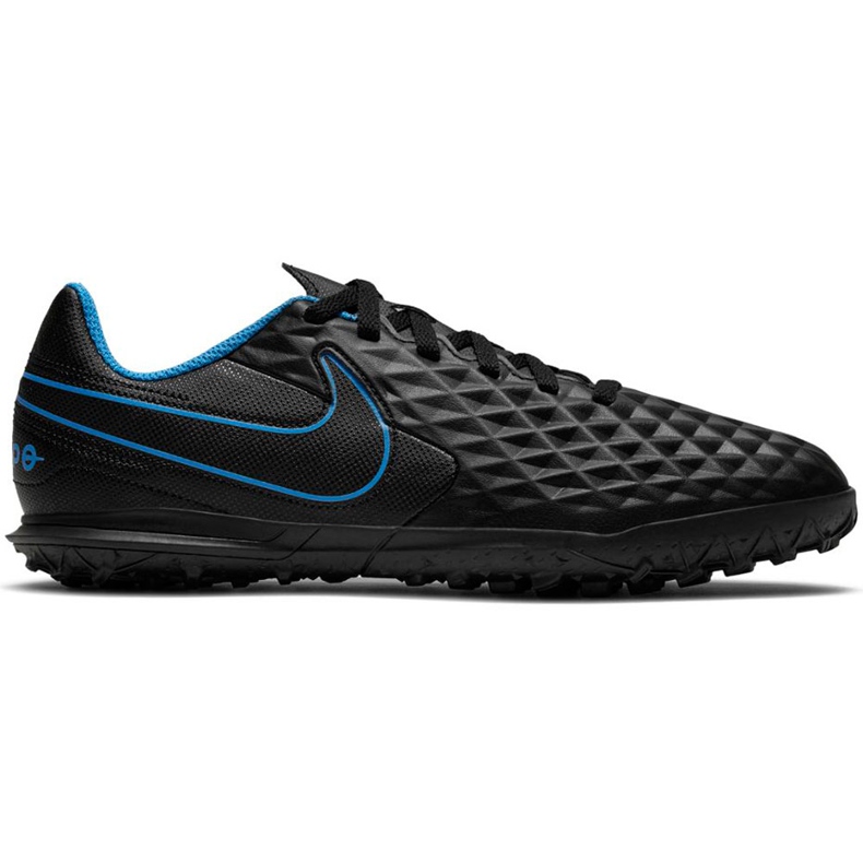 Nike Tiempo Legend 8 Club Tf Junior AT5883 090 football shoes black black Nike Tiempo Legend 8 Club Tf Junior AT5883 090 football shoes black black