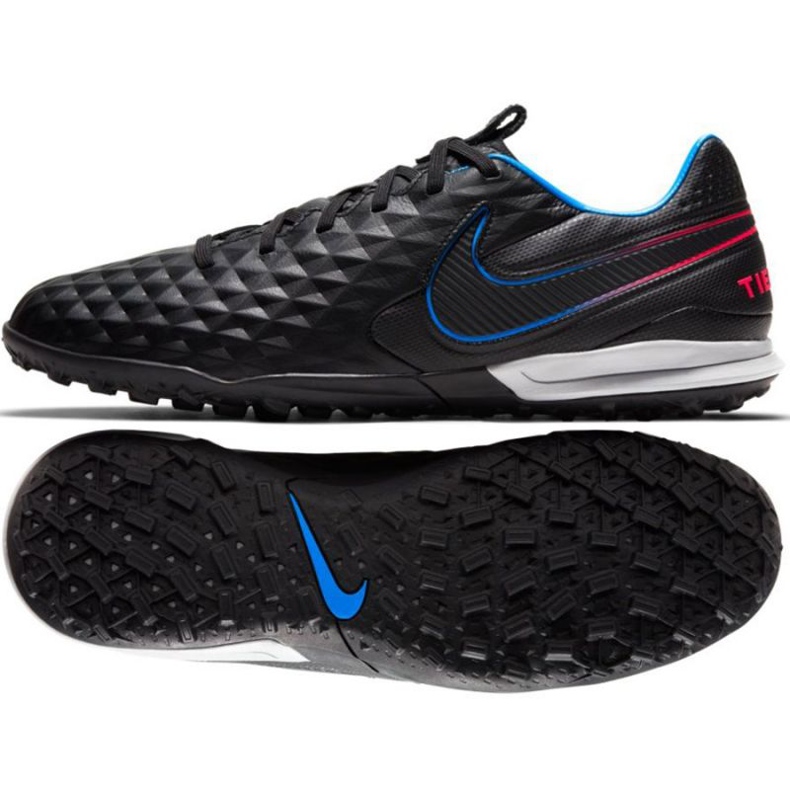 Nike Tiempo Legend 8 Pro Tf M AT6136 090 soccer shoes black black