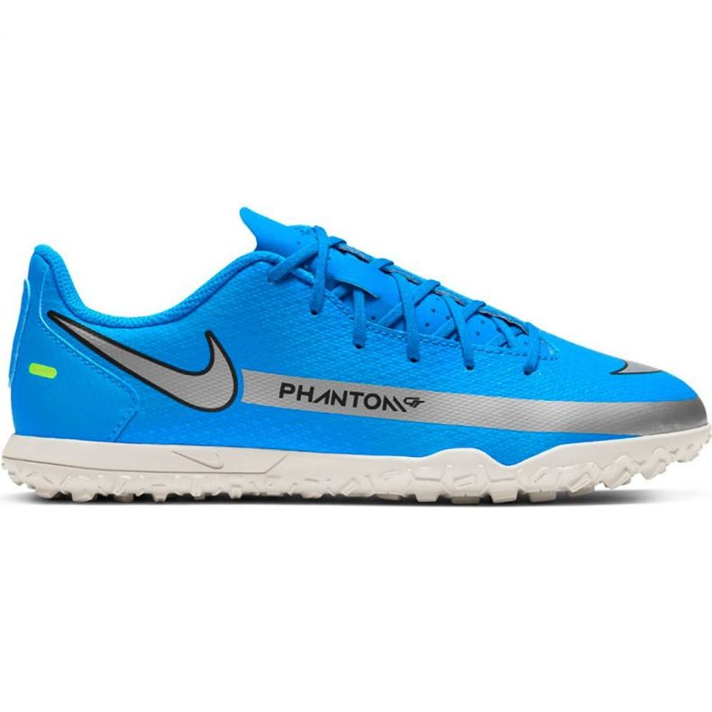 Nike Phantom Gt Club Tf Jr CK8483-400 football shoes blue blue Nike Phantom Gt Club Tf Jr CK8483-400 football shoes blue blue