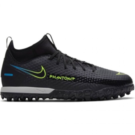 Nike Phantom Gt Academy Df Tf Jr CW6695-090 football shoes black black