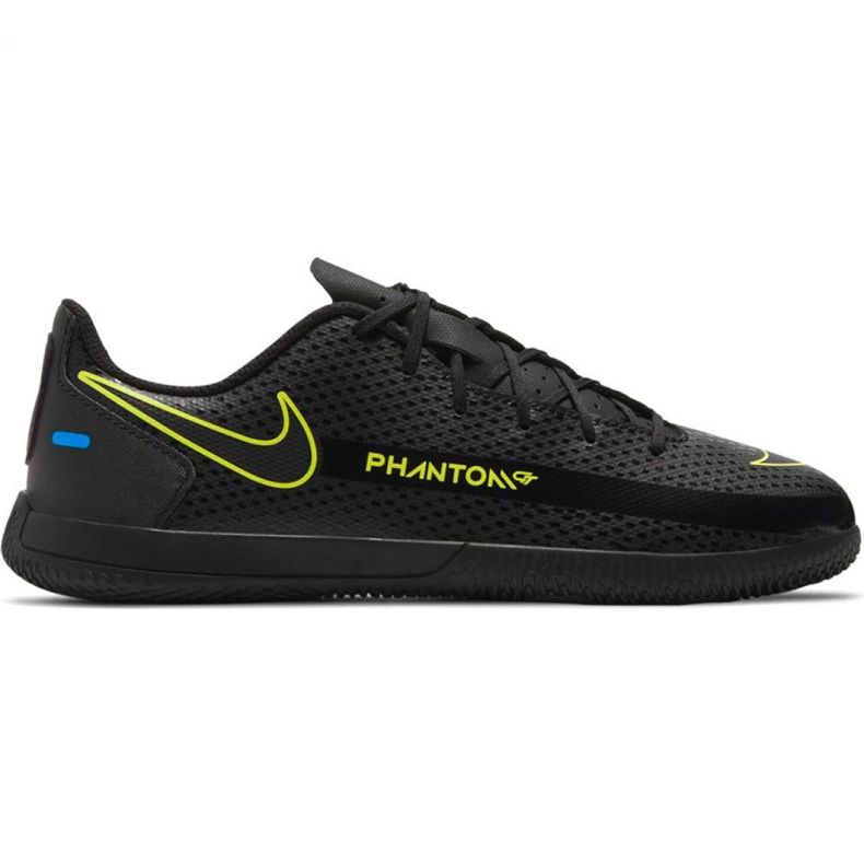 Nike Phantom Gt Club Ic Jr CK8481-090 football shoes black black Nike Phantom Gt Club Ic Jr CK8481-090 football shoes black black