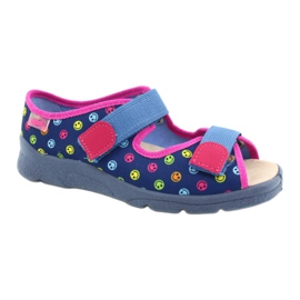Befado children's shoes 869Y150 blue pink multicolored