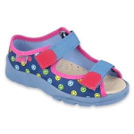 Befado children's shoes 869X150 blue pink multicolored Befado children's shoes 869X150 blue pink multicolored