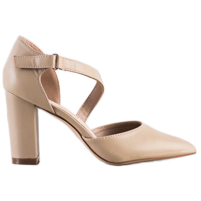 Sabatina Beige Pumps With Eco Leather Sabatina Beige Pumps With Eco Leather