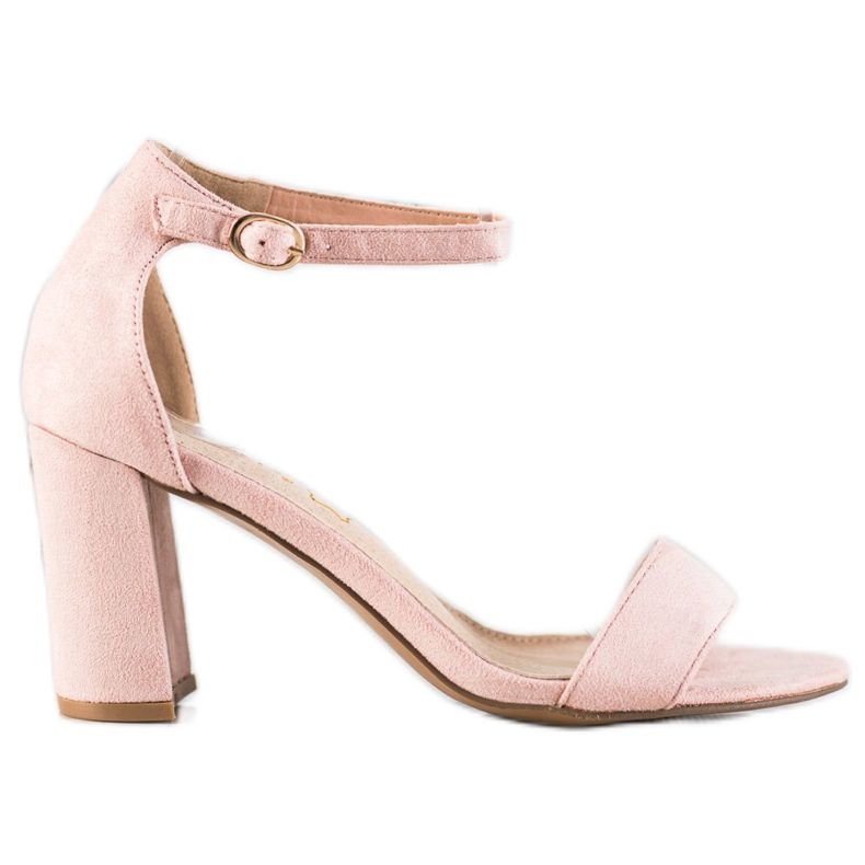 Sabatina Powder Sandals On A Bar pink