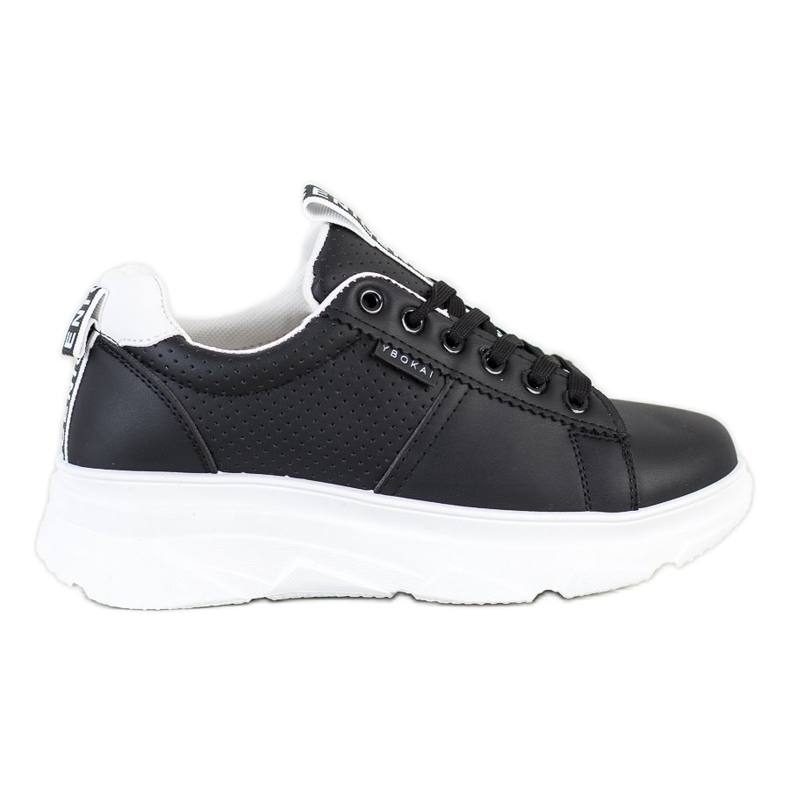 SHELOVET Sneakers On The White Nice Platform black