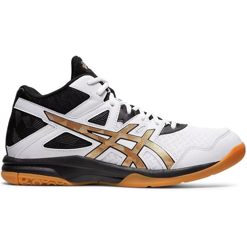 Asics Gel-Task Mt 2 white-black-gold 1071A036 102 men's volleyball shoes