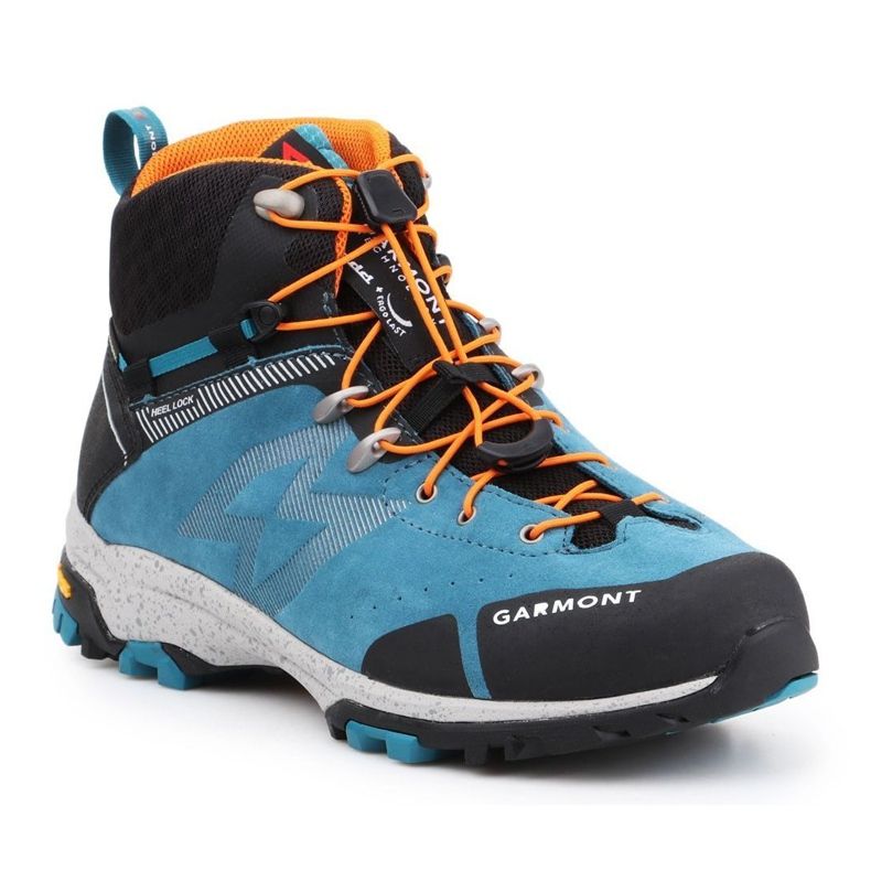 Trekking shoes Garmont G-Trail Gtx M 481057-211 black blue orange Trekking shoes Garmont G-Trail Gtx M 481057-211 black blue orange