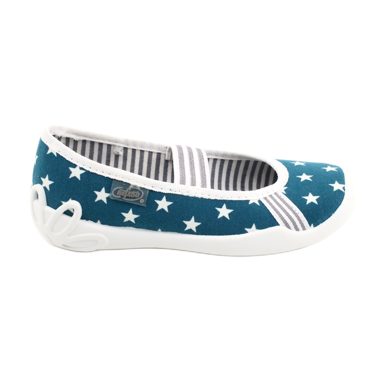 Befado children's shoes 193X066 white blue