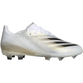 Adidas X GHOSTED.1 Fg Junior EG8181 football boots white