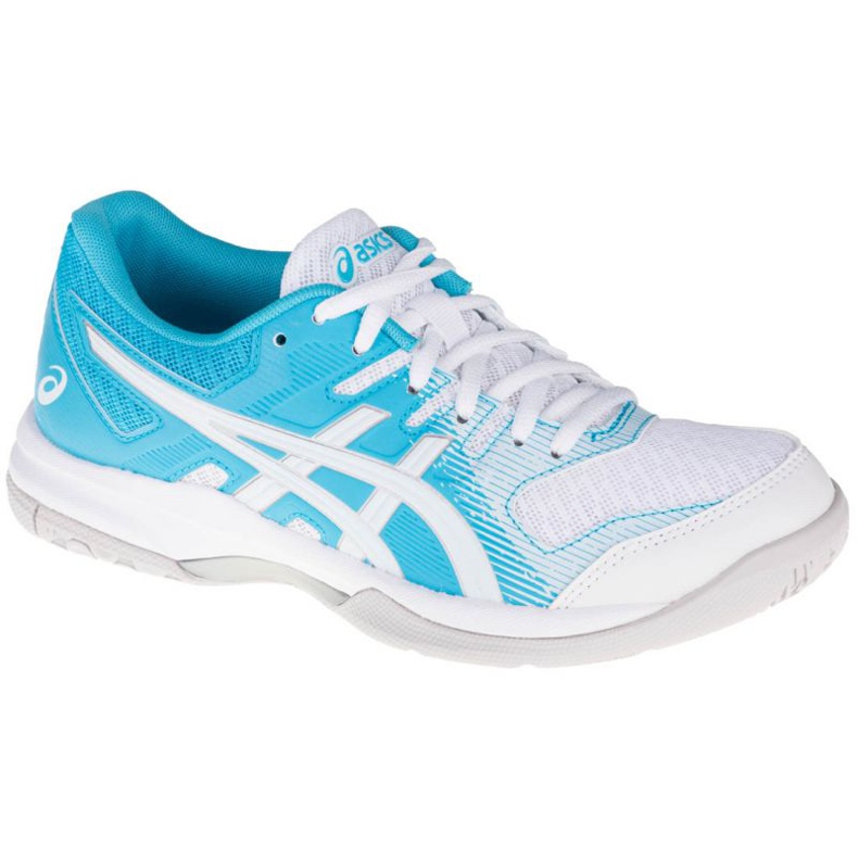 Asics Gel-Rocket 9 W 1072A034-104 white blue Asics Gel-Rocket 9 W 1072A034-104 white blue