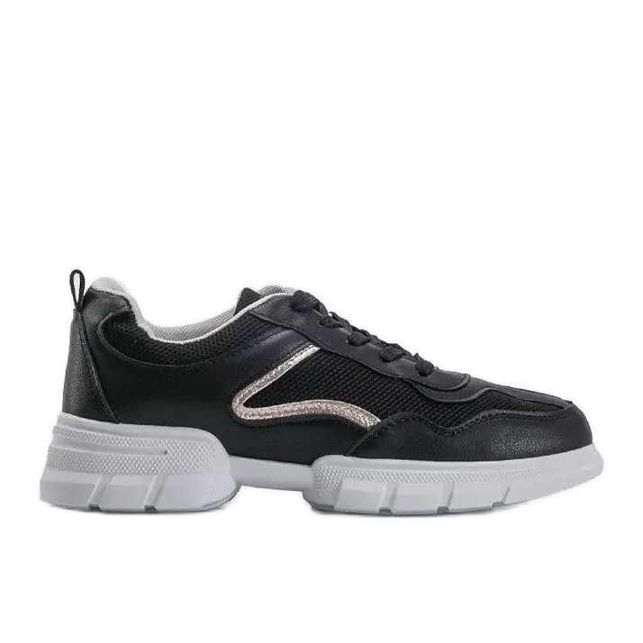 Black sports sneakers 3157